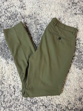 ASOS, Men's Olive Green Skinny Fit Dress Pants, US Size: 32x30